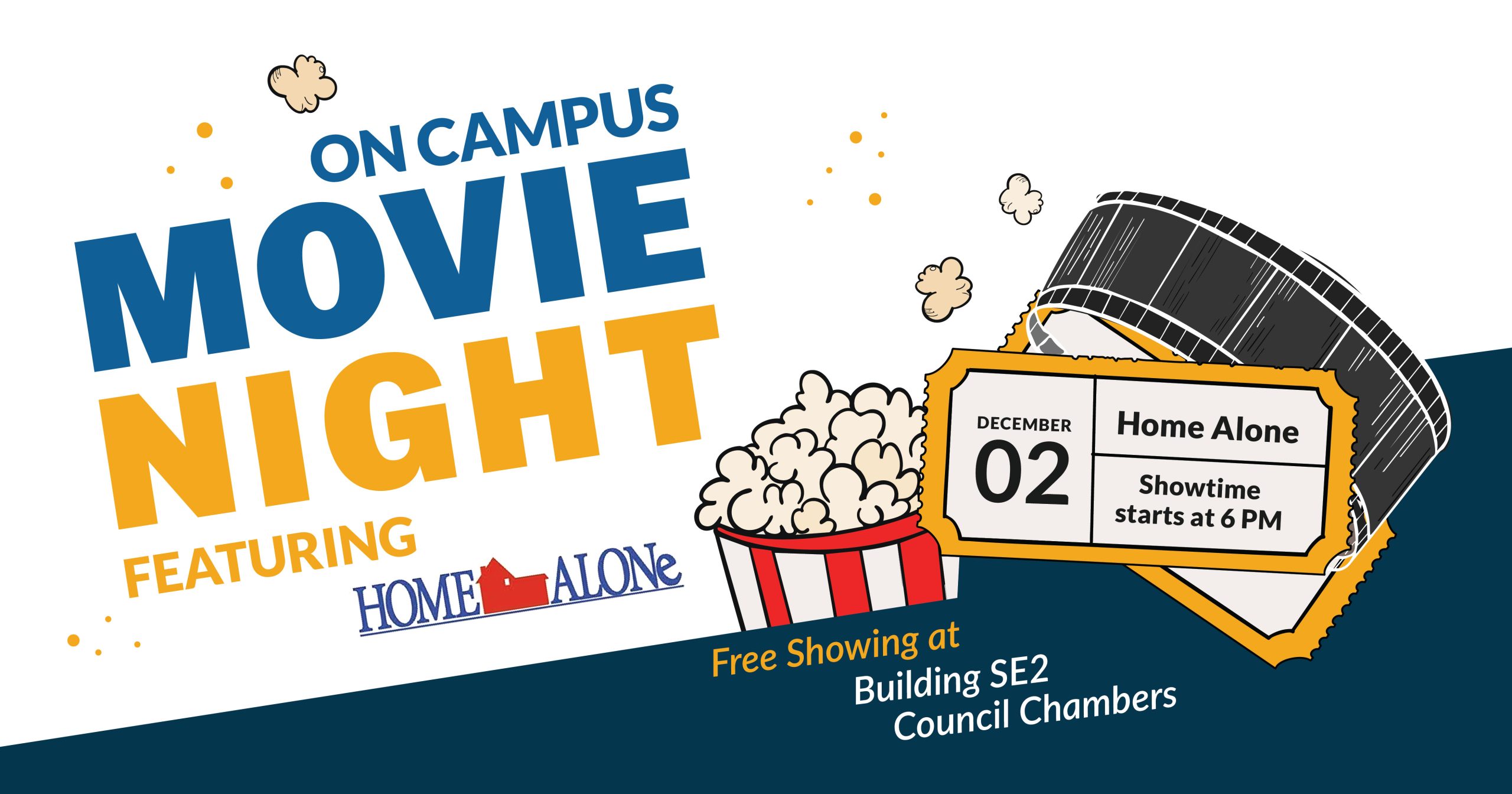 Movie Night-Home-Alone-Banner